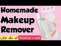 diy homemade makeup remover