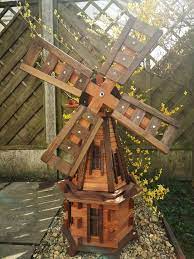 Pendle Windmills Wooden Garden