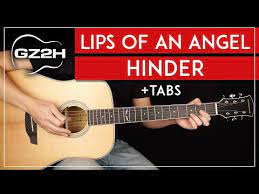 lips of an angel guitar tutorial hinder