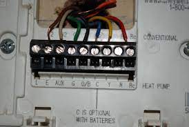 Prepare for mounting the new thermostat's wall plate. Wiring For A New Honeywell Thermostat Home Improvement Stack Exchange