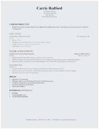 Sample Resume High School Student No Work Experience Outstanding