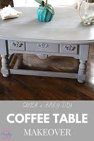 Elegant Coffee Table Makeover Diy With