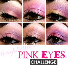 temptalia s pink eyes challenge