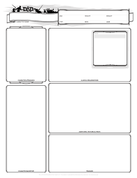 So i decided to make one! D D 5e Character Sheet Dungeons Dragons Dnd Solutionhow