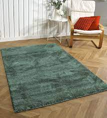 green solid microfibre 4 ft x 6 ft