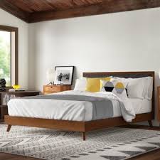 Sleigh bed styles combine contemporary comfort with traditional elements. Modern Contemporary Thornton Upholstered Platform Bed Allmodern