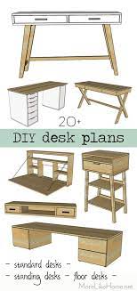 Diy Desk Plans Diy Desk Floor Desk