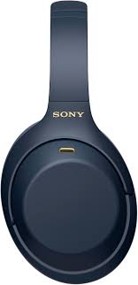 sony wh 1000xm4 wireless noise canceling headphones midnight blue