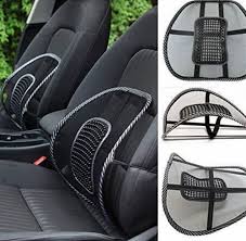 Back Threaded Knitted Net Car Seat