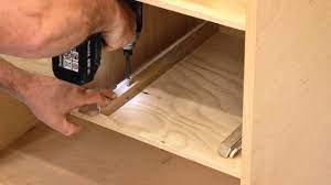 how to under mount drawer slides