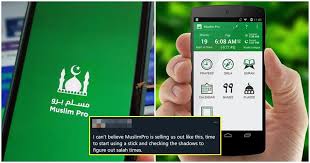 It's one of the best islamic app with lots of necessary information. Data 98 Juta Pengguna Muslim Pro Dilaporkan Dibeli Oleh Tentera A S Bagi Tujuan Menentang Keganasan Minda Rakyat