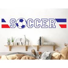 Adesivo De Parede Soccer Futebol Bola