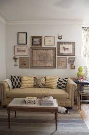 eclectic living room wall decor