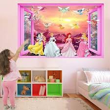 Princess Fairies Fantasy 3d Wall Art
