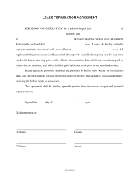 Free Printable Lease Termination Agreement Download Them Or Print