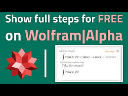 how to show steps for free in wolfram