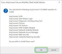 Click next in the cisco anyconnect secure mobility client setup dialog box, then follow the steps to complete the installation. Install Cisco Anyconnect Secure Mobility Client On A Windows Computer Cisco