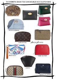 10 cosmetic bags you can double as a