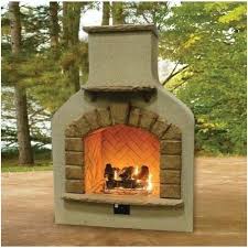 Designer Outdoor Fireplace Propane