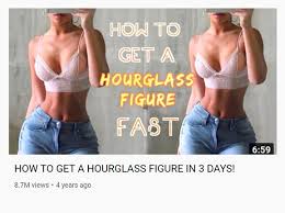 guide to get hourgl body shape