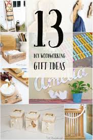 13 diy woodworking gift ideas h2obungalow
