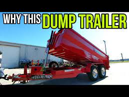 why texas pride dump trailer over the
