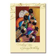Maybe you would like to learn more about one of these? Jazzy African American Birthday Card 7x5 Inches High Gloss The Black Art Depot