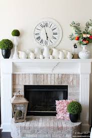 25 mantel decorating ideas for spring