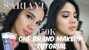 sariayu one brand makeup tutorial