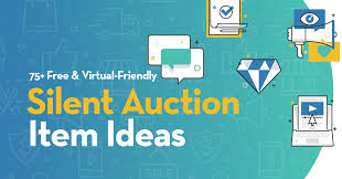 virtual friendly silent auction item ideas