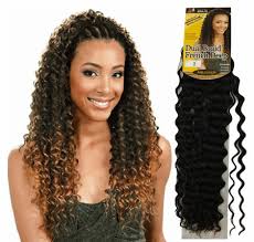 These synthetic hair braids for extensions are made of superb quality synthetic fibre, though they are synthetic but look exactly like human hair. Bobbi Boss Dual Braid French Deep Braiding Hair Synthetic