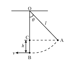 A Pendulum Of Length L And Mass M Is