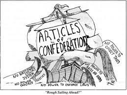 the articles of confederation diagram