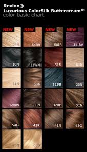 Revlon Hair Color Chart 2016