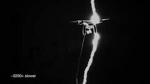 lightning strikes drone lightning