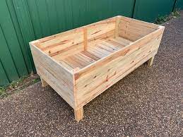 Raised Garden Bed Frame With Base And