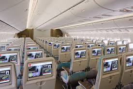 emirates flew a 360 seat boeing 777 300