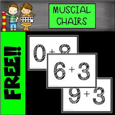 Musical chairs is a whimsical card game that simulates a game of musical chairs but with cards instead of music. Free Single Digit Musical Chair Game By Mama Pearson Tpt
