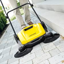 s 650 manual push sweeper w 2 brushes