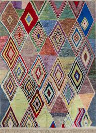zuri multi hand knotted wool rugs pae