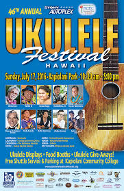 46th Annual Ukulele Festival Hawaii