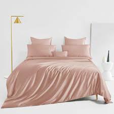 Silk Bed Linens Pearl Pink