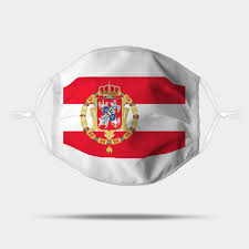 The polish flag is a horizontal bicolour. Polish Lithuanian Commonwealth Flag Poland Maske Teepublic De