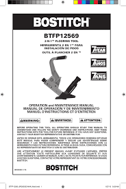 bosch btfp12569 instruction manual