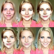 how to apply contour makeup depending