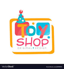 Toy Shop Logo Original Design Kids Store Baby Vector Image