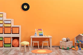 Orange and grey living room decor. Best Burnt Orange Paint Colors For Your Home Paintzen