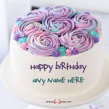 Enamewishes Write Name On Birthday Wishes Cake Amp Cards Cake Name  gambar png
