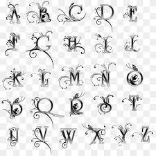 tattoo artist lettering font initials