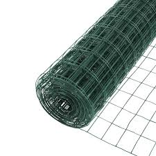 50 Ft Green Pvc Coated Welded Wire